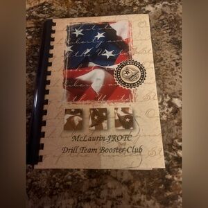 Vintage 2008 Mclaurin  Jrotc Drill Team Booster Club Cookbook Recipes